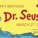 happy birthday Dr. Suess birthday banner