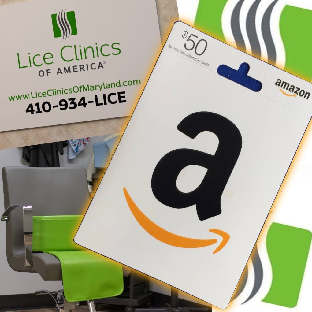 lice clinics of America Maryland is hosting a gift card giveaway