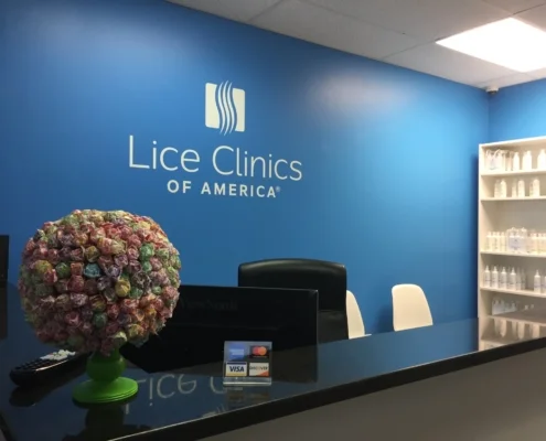 Lice Clinic front desk