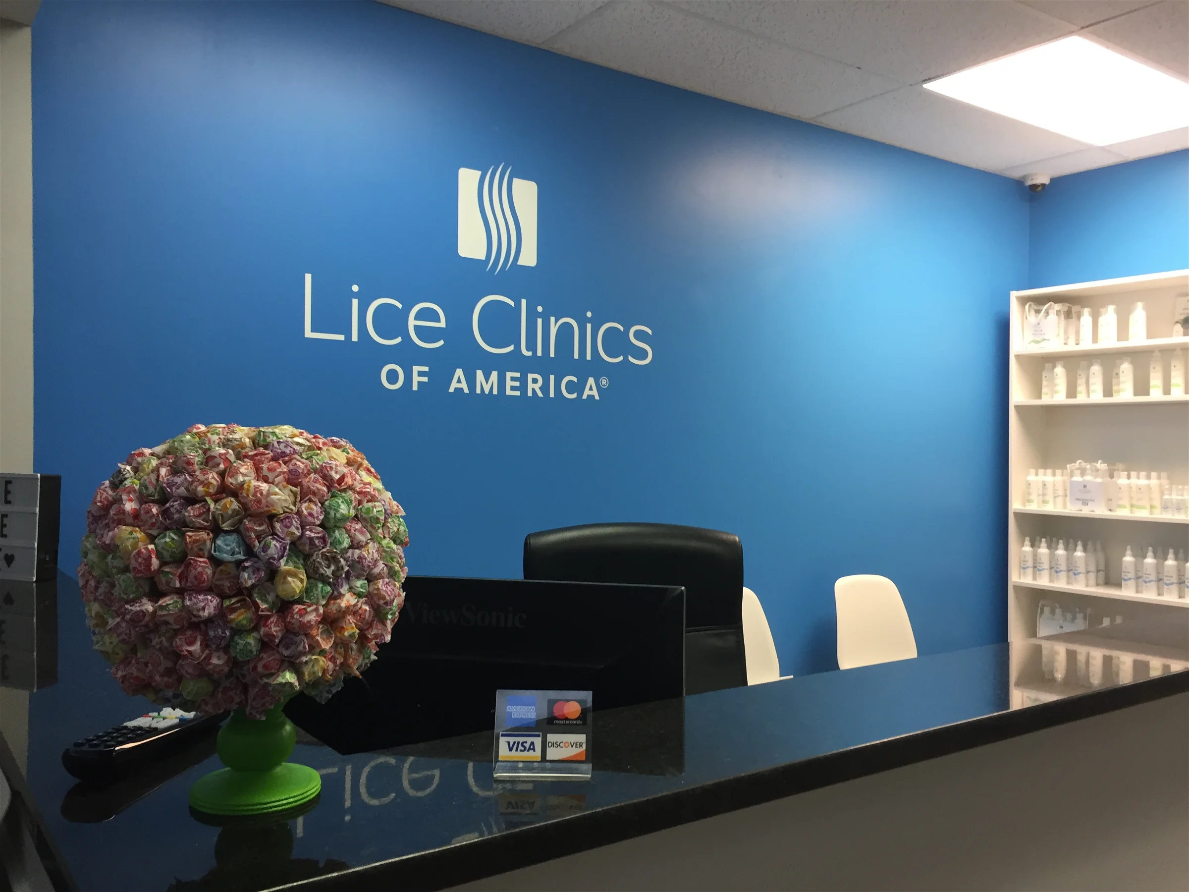 Lice Clinic front desk
